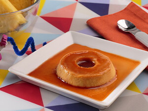 Flan de Piña