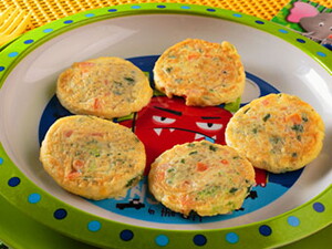 Tortilla de Verduras con Quinua