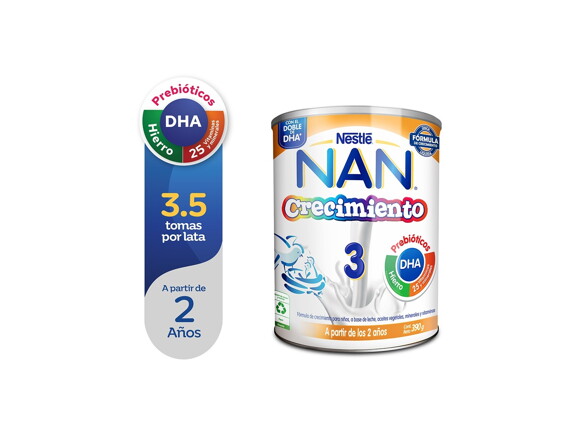 NAN 3 Crecimiento Líquido