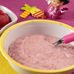 Compota de Cerelac con Fresas