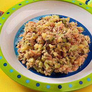 Timbal de Atún con Verduras y Papa