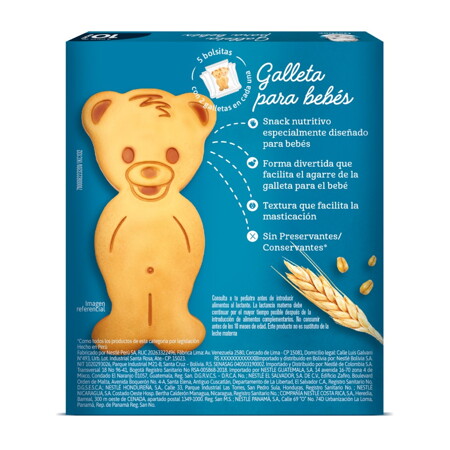 Información Adicional Gerber® Galletas