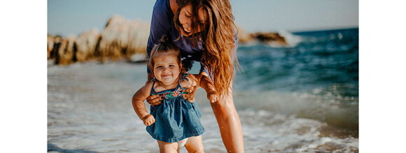 Juegos para disfrutar con tu bebe en la playa.